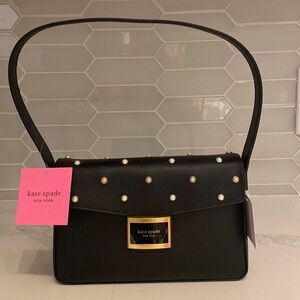 Kate Spade Katy Purse with Pearl Embellishment